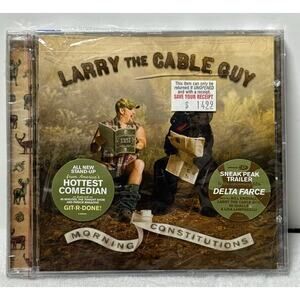 Larry The Cable Guy CD - New & Sealed Comedy Album Morning Constitutions Target